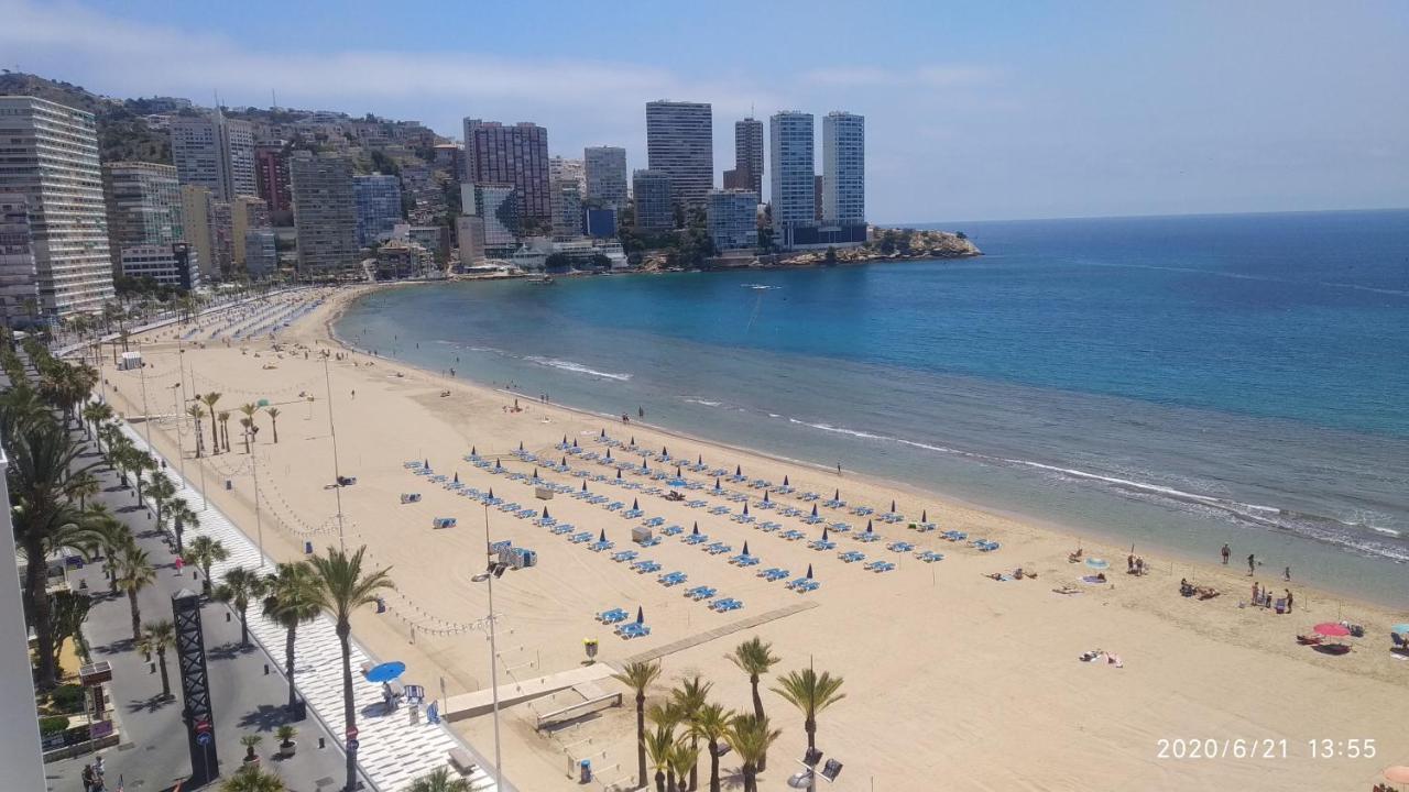Apto San Angelo Benidorm Vistas Al Mar 400 M Exterior photo